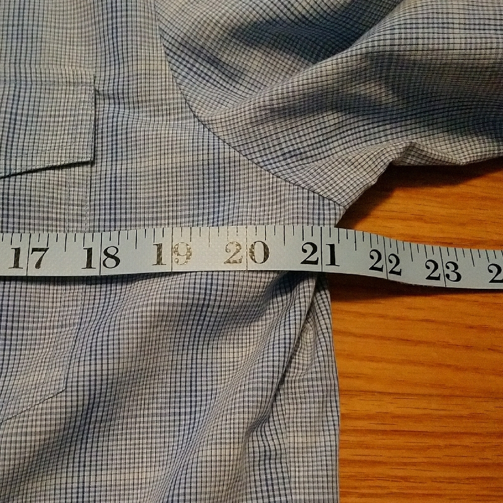 Theory Light Blue Patterned Button Down Western S… - image 8